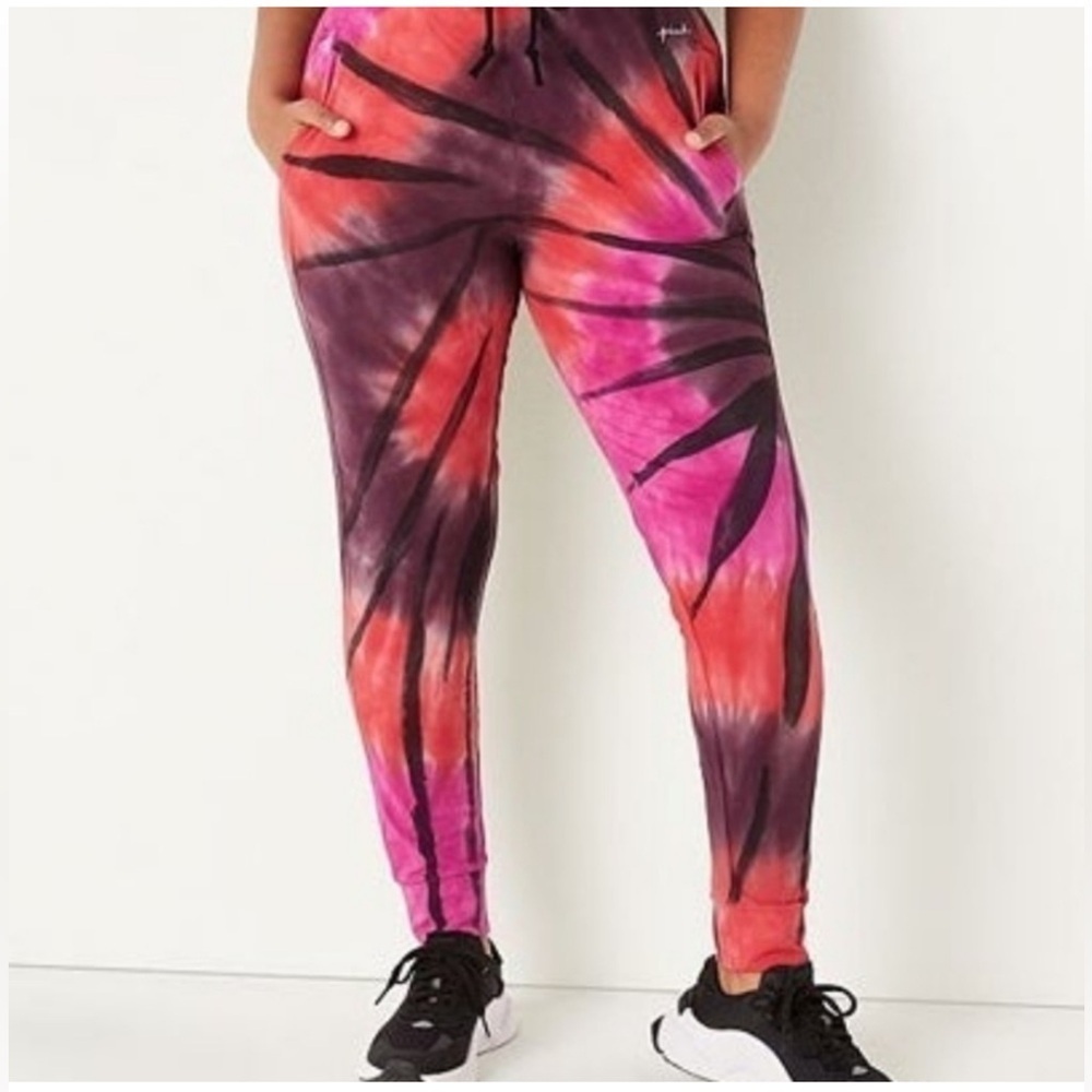 PINK Victoria's Secret Tie-Dye Leggings size medium